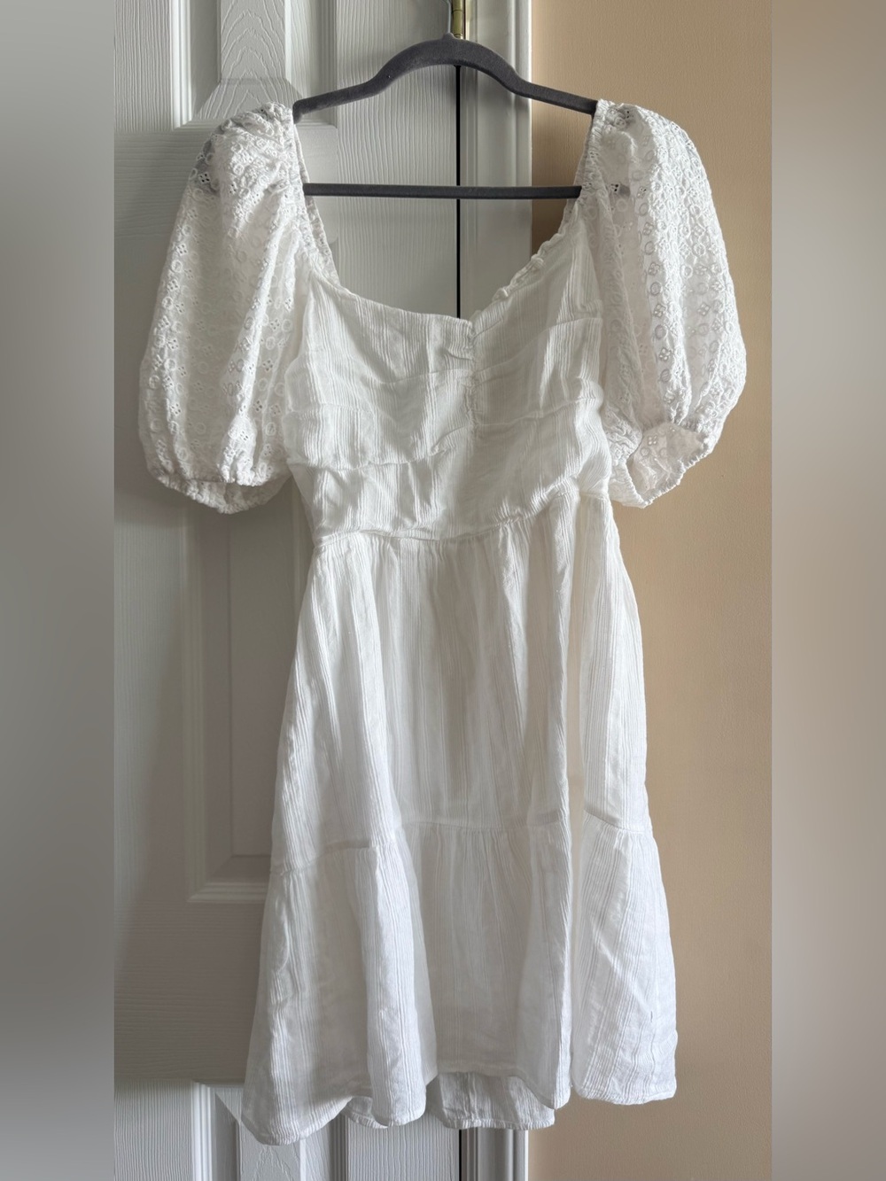 Heartloom White Smocked Cotton Top